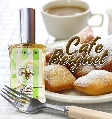 Hez Parfums Cafe’ Beignet 1.7 oz/50 ml ScentRabbit