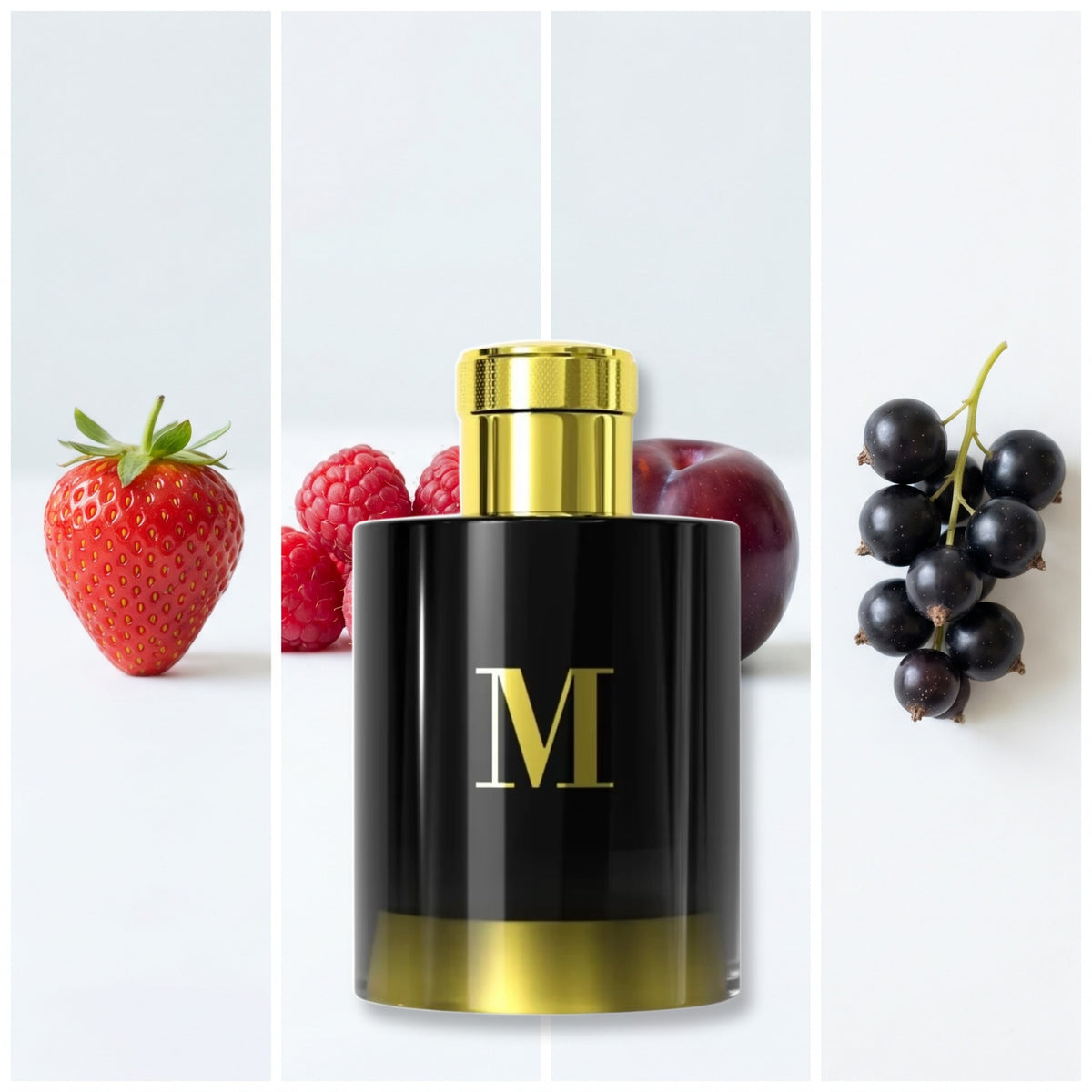 Pantheon Roma M Special Edition fragrance notes: Strawberry, Raspberry, Plum, Black Currant