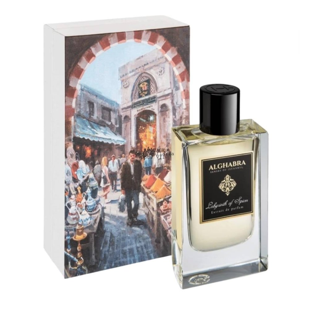 Alghabra Parfums Labyrinth of Spices 1.7 oz/50 ml Extrait de Parfum ScentRabbit