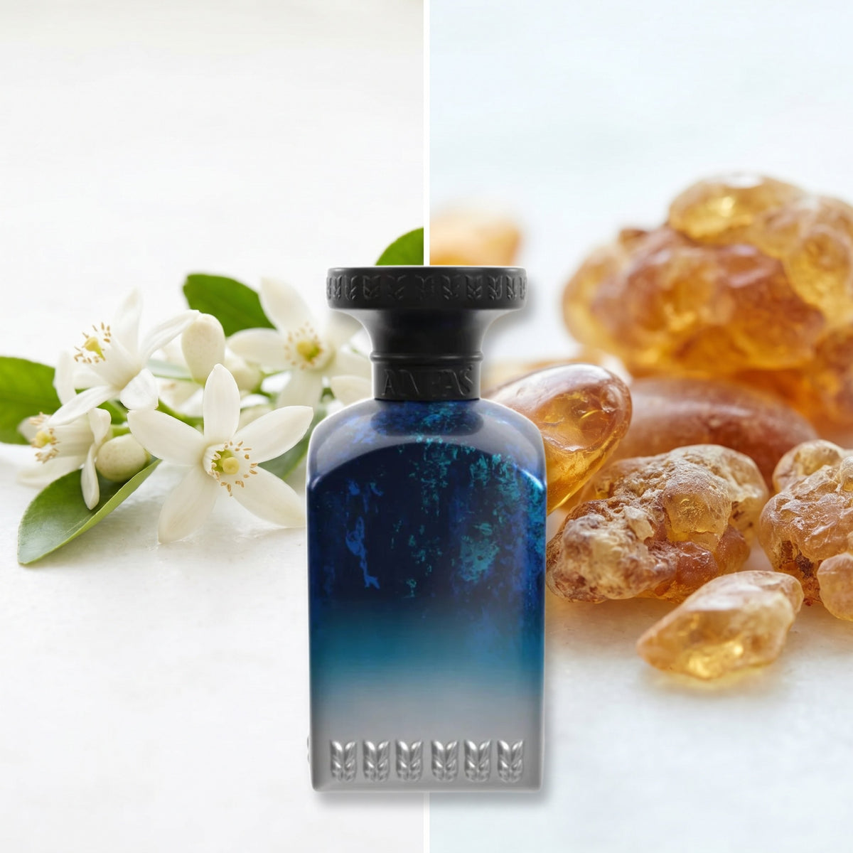 Anfas Dhai fragrance notes: Orange Blossom, Amber