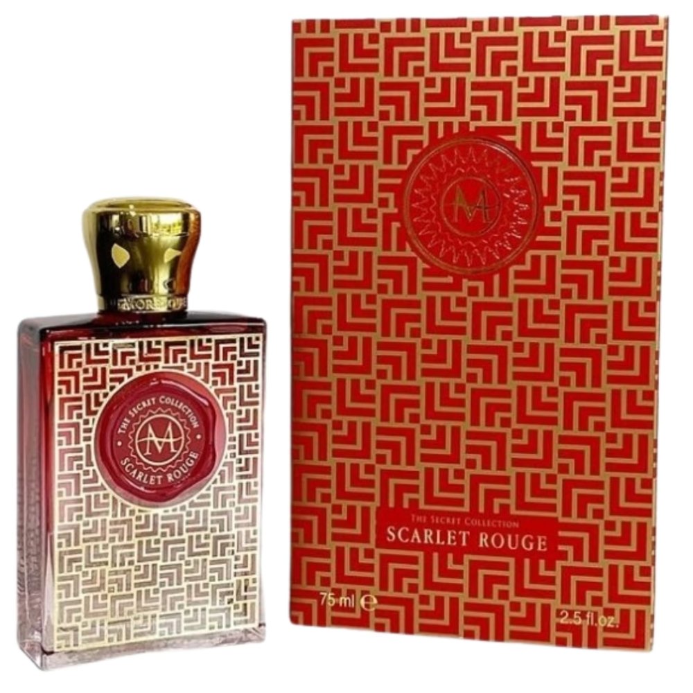 Moresque Parfums Scarlet Rouge 2.5 oz/75 ml Eau de Parfum bottle ScentRabbit