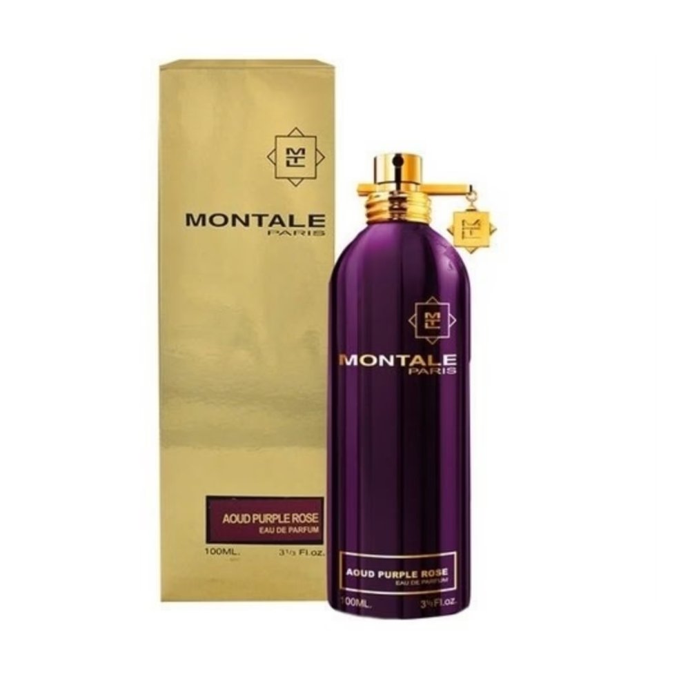 Montale Aoud Purple Rose 3.4 oz/100 ml Eau de Parfum bottle ScentRabbit