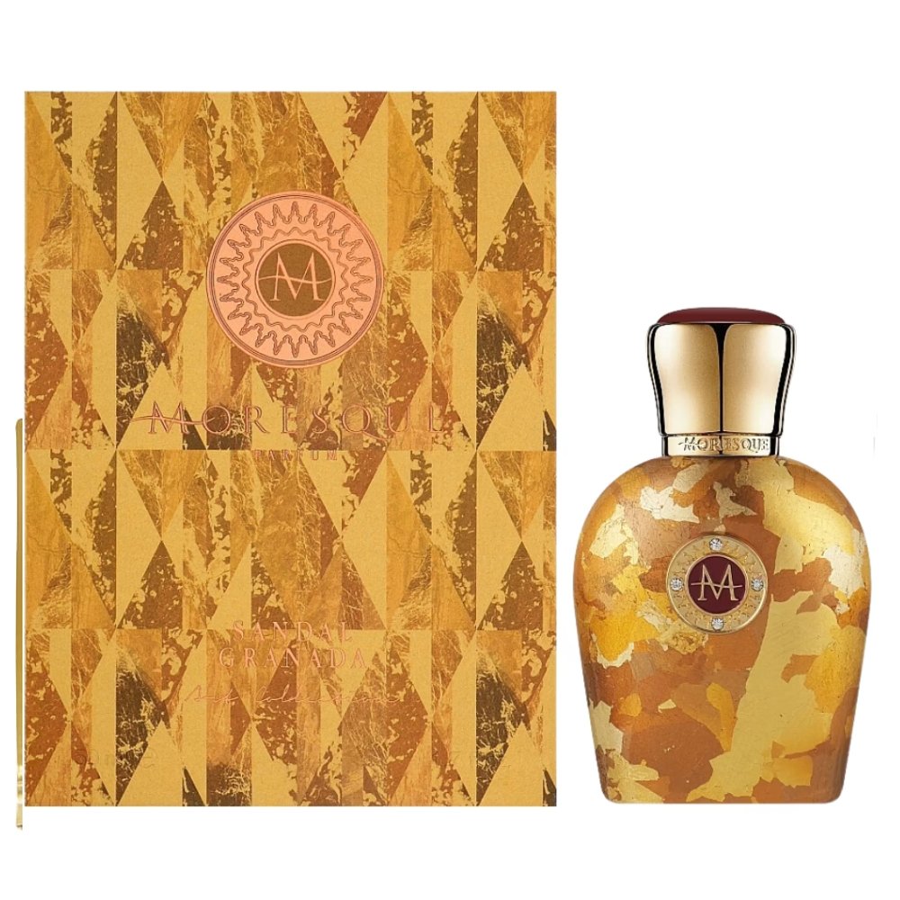 Moresque Parfums Sandal Granada 1.7 oz/50 ml Eau de Parfum bottle ScentRabbit