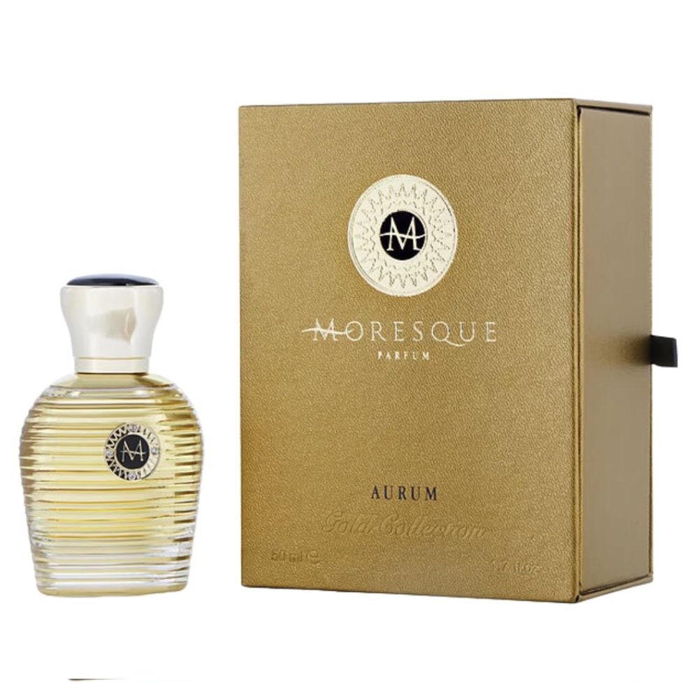 Moresque Parfums Aurum 1.7 oz/50 ml Eau de Parfum bottle ScentRabbit