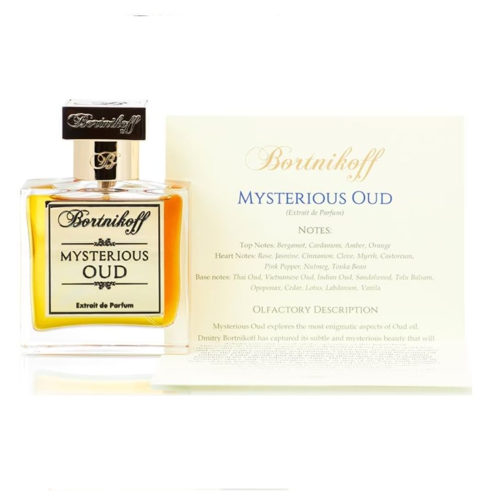 Bortnikoff Mysterious Oud 1.7 oz/50 ml Extrait de Parfum bottle ScentRabbit