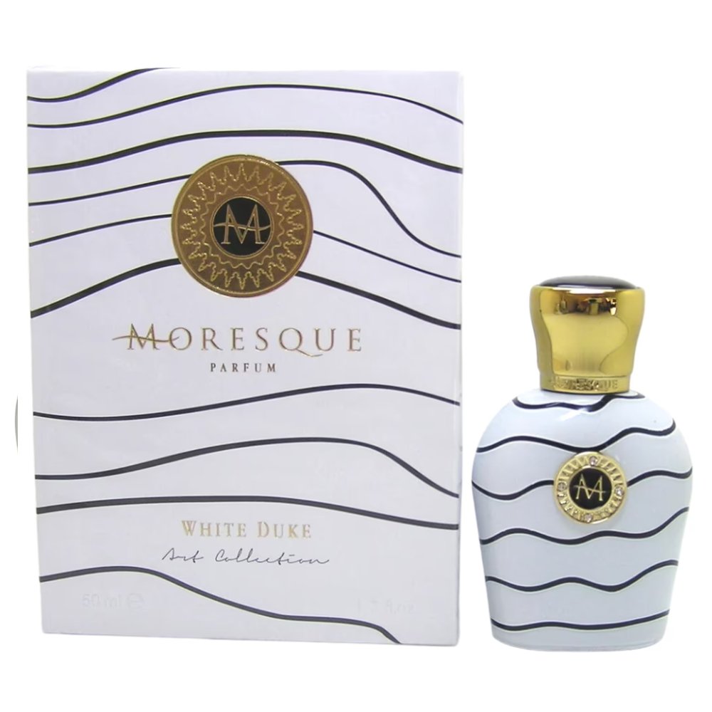 Moresque Parfums White Duke 1.7 oz/50 ml Eau de Parfum bottle ScentRabbit