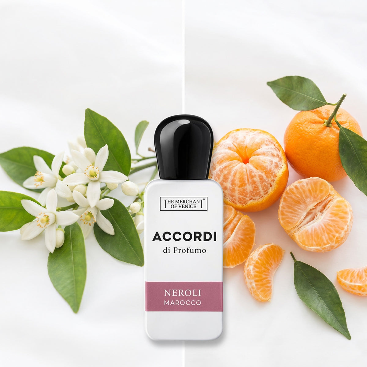 The Merchant of Venice Neroli Marocco fragrance notes: Neroli, mandarin