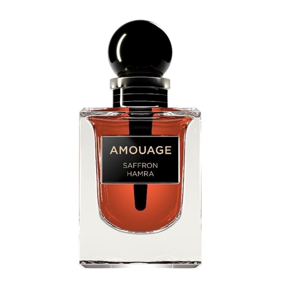 Amouage Saffron Hamra 0.4 oz/12 ml Attar perfume bottle ScentRabbit