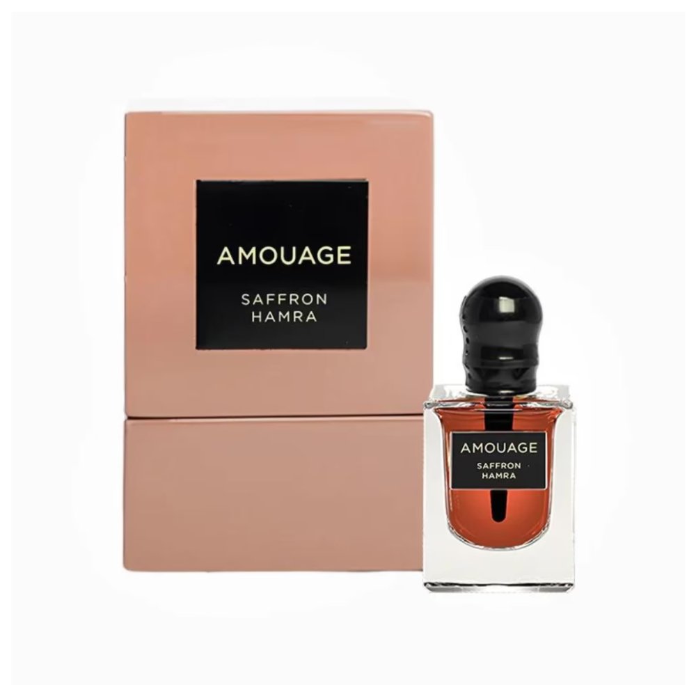 Amouage Saffron Hamra 0.4 oz/12 ml Attar perfume bottle ScentRabbit