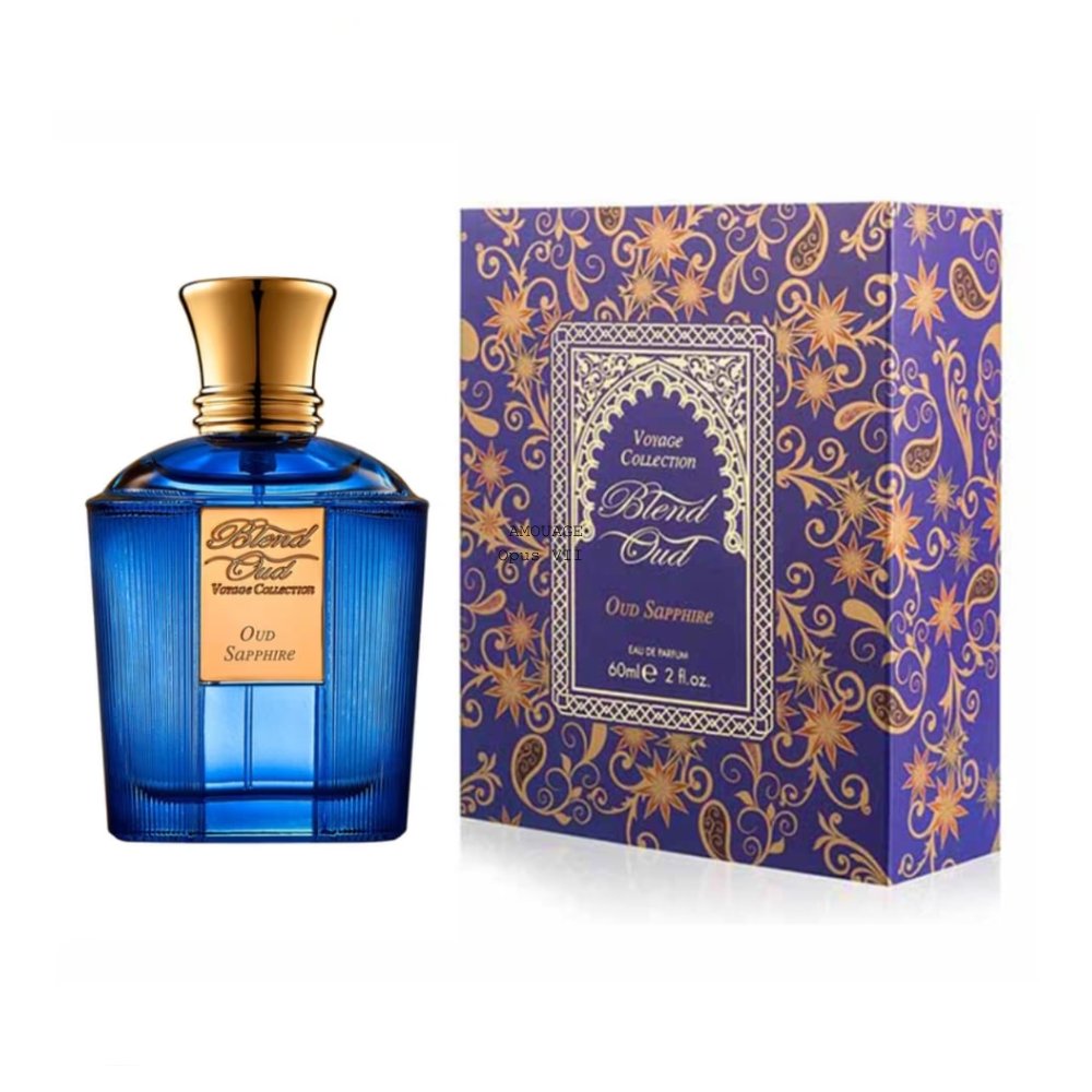 Blend Oud Oud Sapphire 2 oz/60 ml Eau de Parfum bottle ScentRabbit