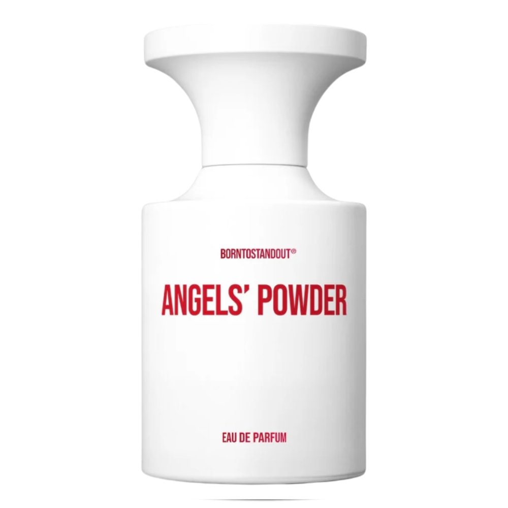 BornToStandOut Angel's Powder 1.7 oz/50 ml Eau de Parfum bottle ScentRabbit