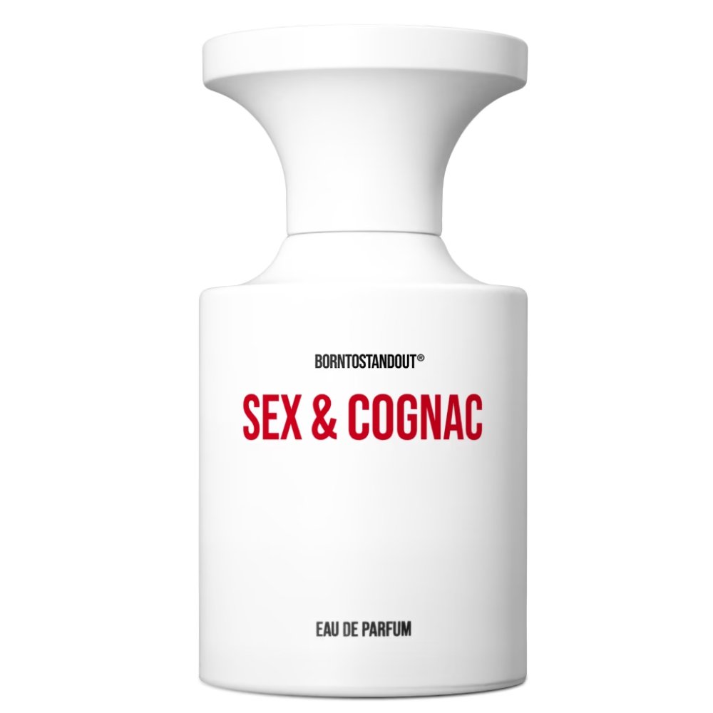 BornToStandOut Sex and Cognac 1.7 oz/50 ml Eau de Parfum bottle ScentRabbit