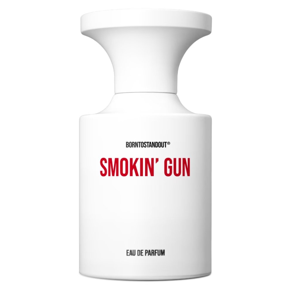 BornToStandOut Smokin' Gun 1.7 oz/50 ml Eau de Parfum bottle ScentRabbit