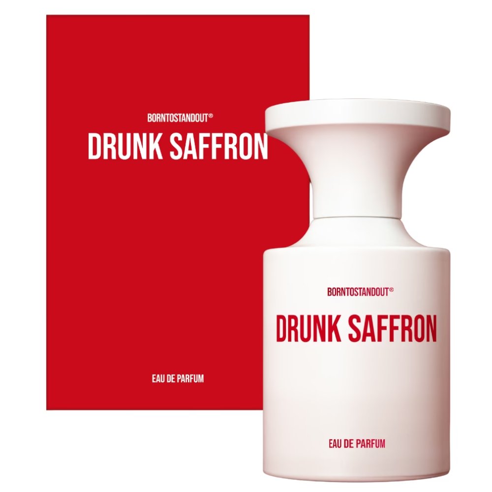 BornToStandOut Drunk Saffron 1.7 oz/50 ml Eau de Parfum bottle ScentRabbit