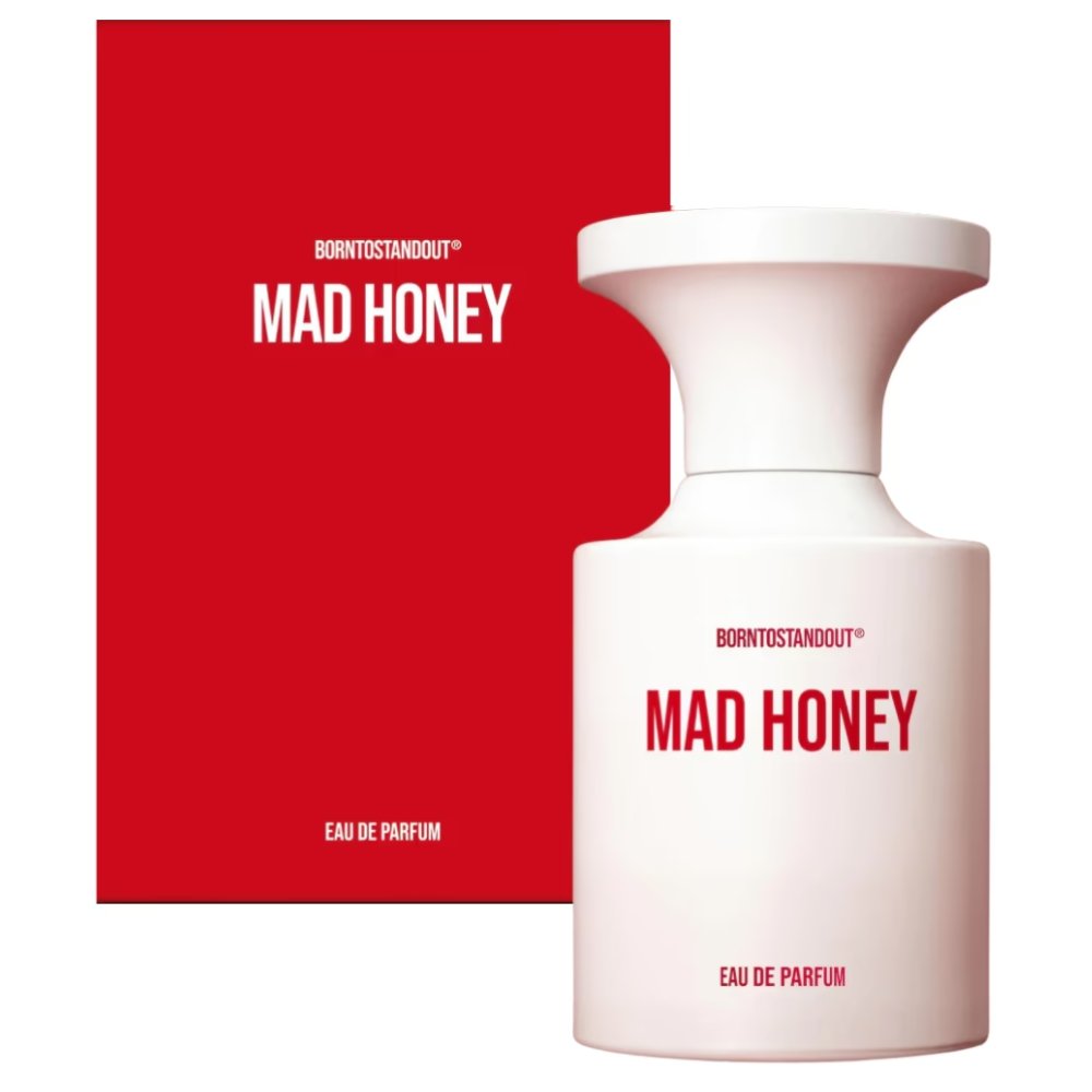 BornToStandOut Mad Honey 1.7 oz/50 ml Eau de Parfum bottle ScentRabbit