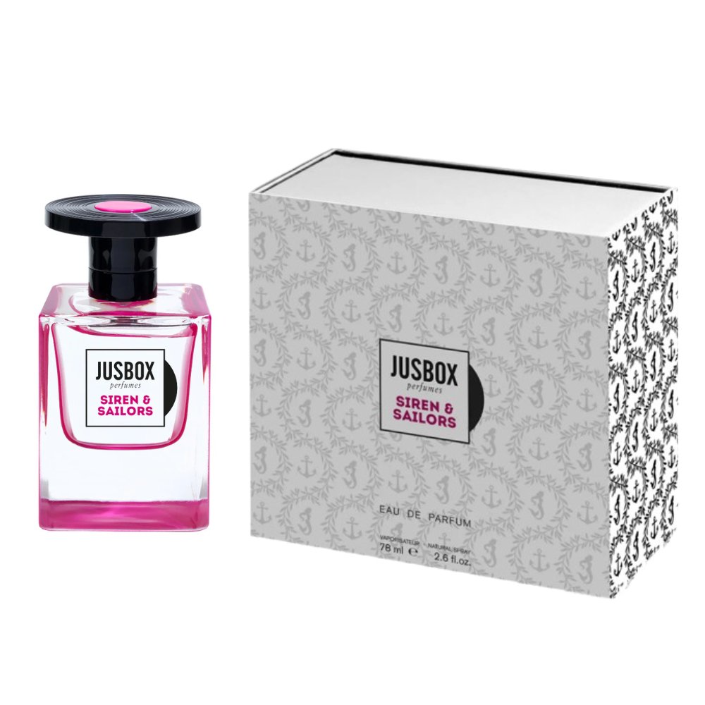 Jusbox Siren & Sailors 2.6 oz/78 ml Eau de Parfum bottle ScentRabbit