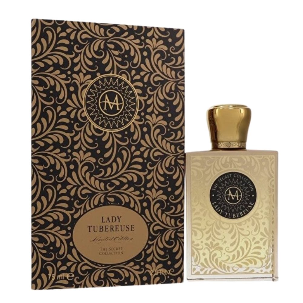 Moresque Parfums Lady Tubereuse 2.5 oz/75 ml Eau de Parfum bottle ScentRabbit
