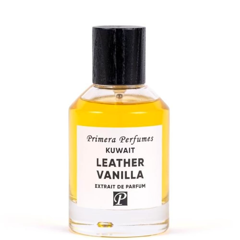 Primera Perfumes Kuwait Leather Vanilla 3.4 oz/100 ml Eau de Parfum bottle ScentRabbit