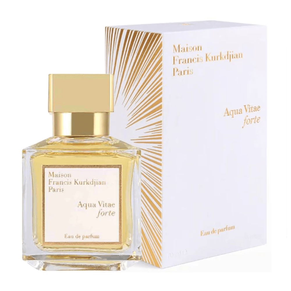 Maison Francis Kurkdjian Aqua Vitae Forte 2.4 oz/70 ml Eau de Parfum bottle ScentRabbit