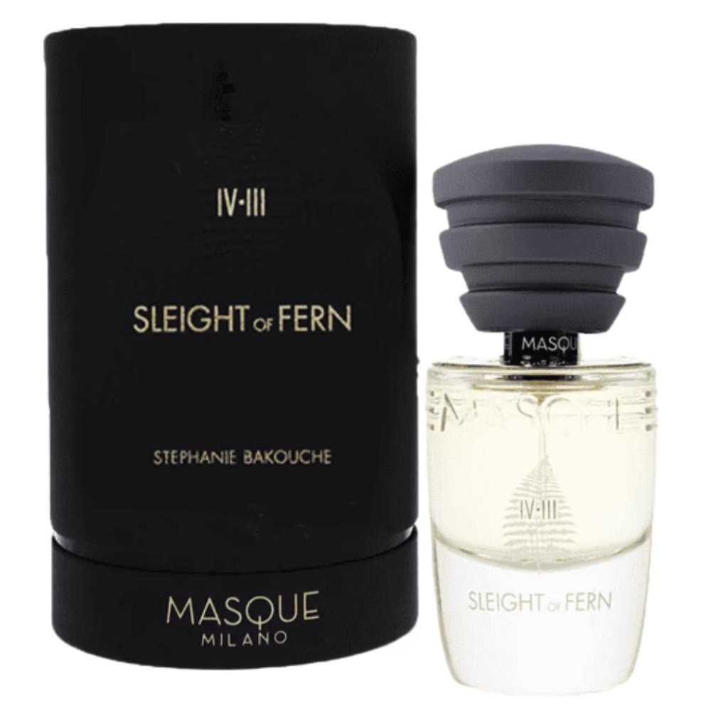 Masque Milano Sleight of Fern 1.18 oz/35 ml Eau de Parfum bottle ScentRabbit