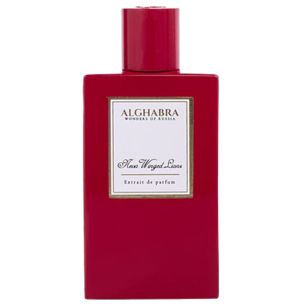 Alghabra Parfums Neva Winged Lions 1.7 oz/50 ml Extrait de Parfum bottle ScentRabbit