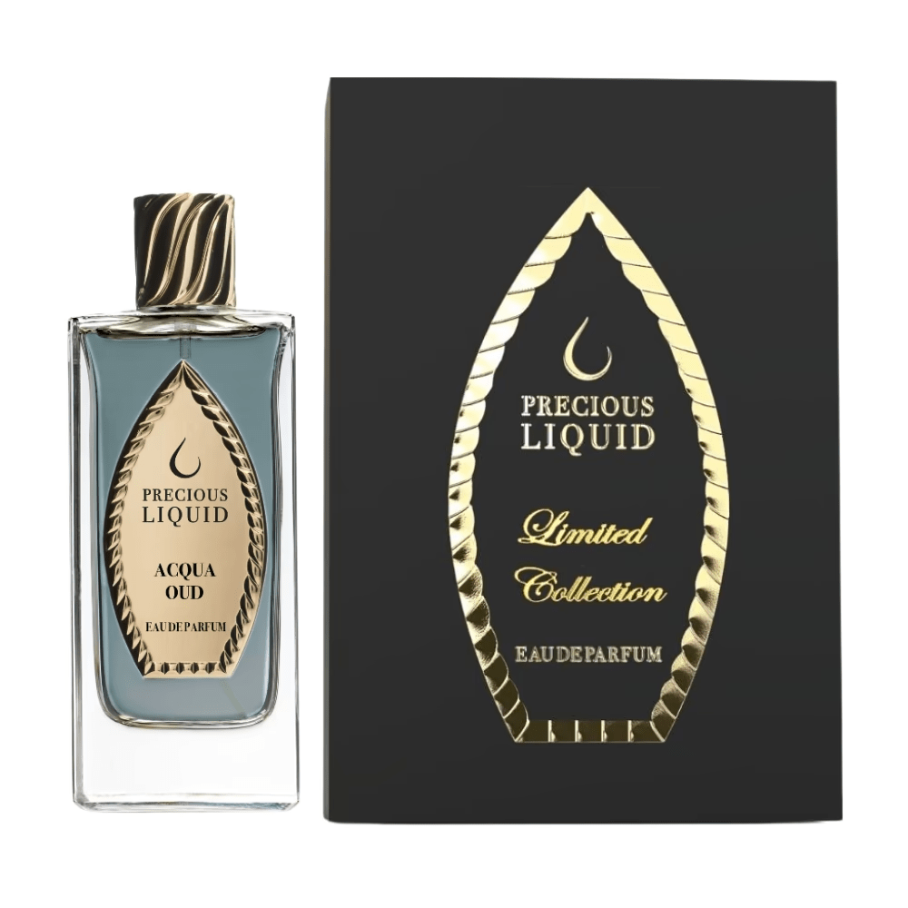 Precious Liquid Acqua Oud 2.5 oz/75 ml Eau de Parfum bottle ScentRabbit