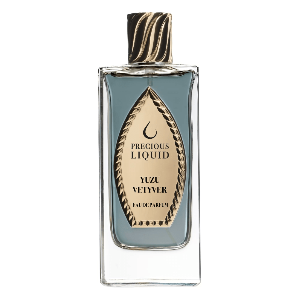 Precious Liquid Yuzu Vetyver 2.5 oz/75 ml Eau de Parfum bottle ScentRabbit