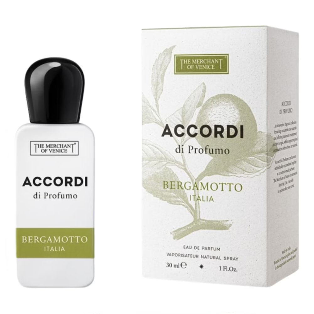 The Merchant of Venice Bergamotto Italia 1 oz/30 ml Eau de Parfum bottle ScentRabbit