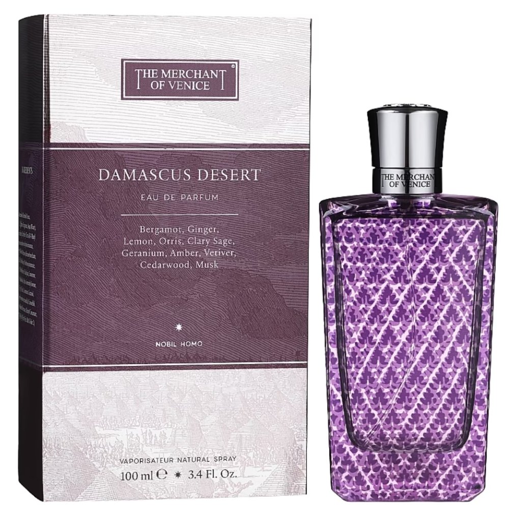 The Merchant of Venice Damascus Desert 3.4 oz/100 ml Eau de Parfum bottle ScentRabbit