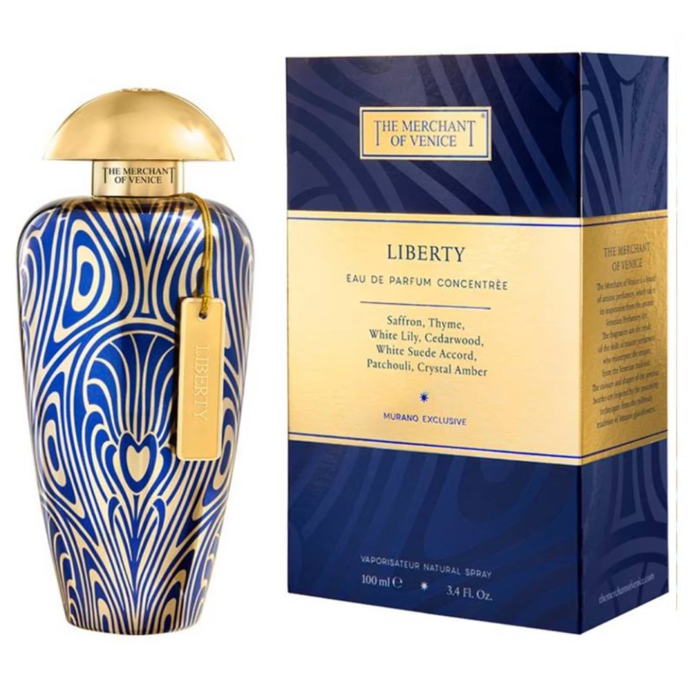 The Merchant of Venice Liberty 3.4 oz/100 ml Eau de Parfum bottle ScentRabbit