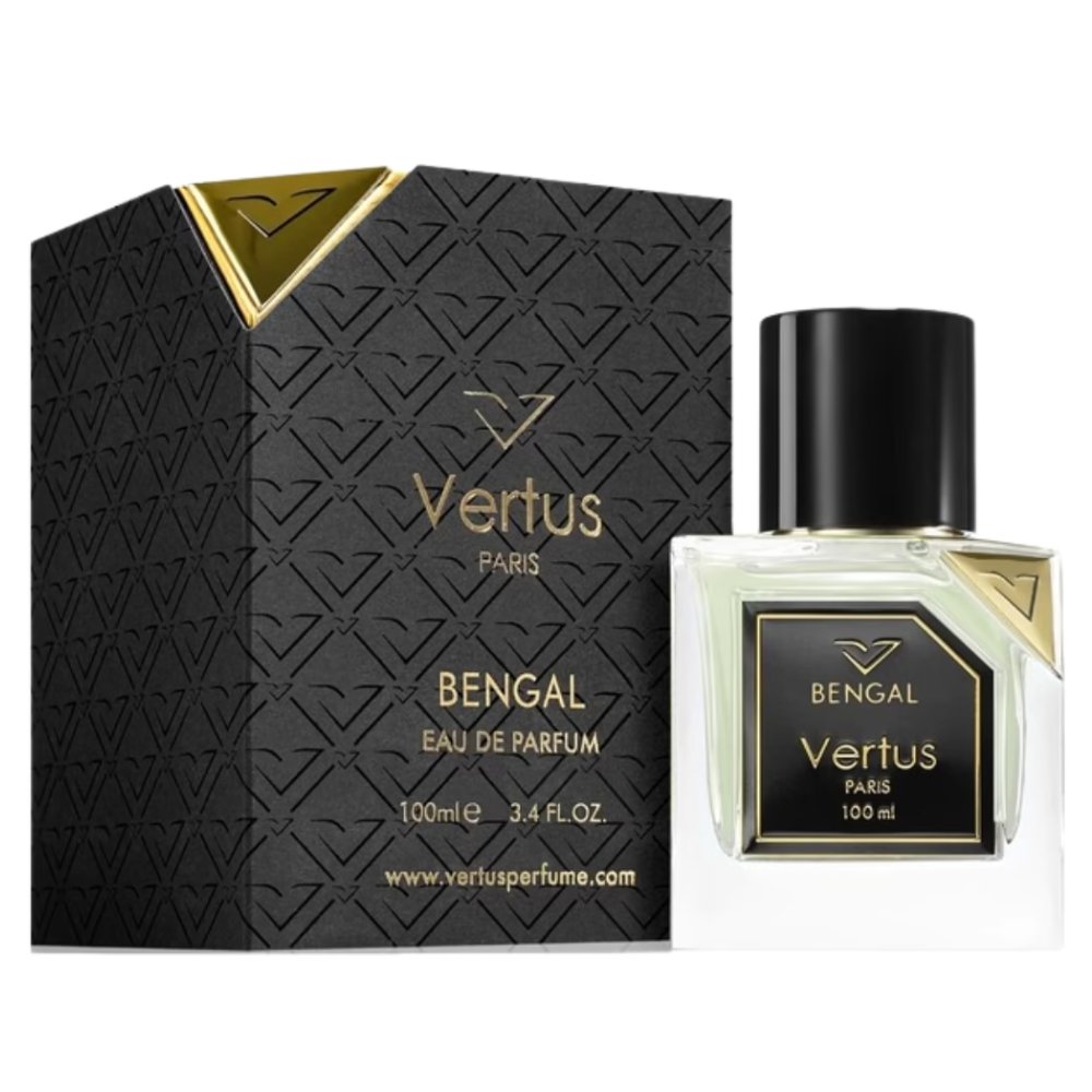 Vertus Bengal 3.4 oz/100 ml Eau de Parum perfume bottle ScentRabbit