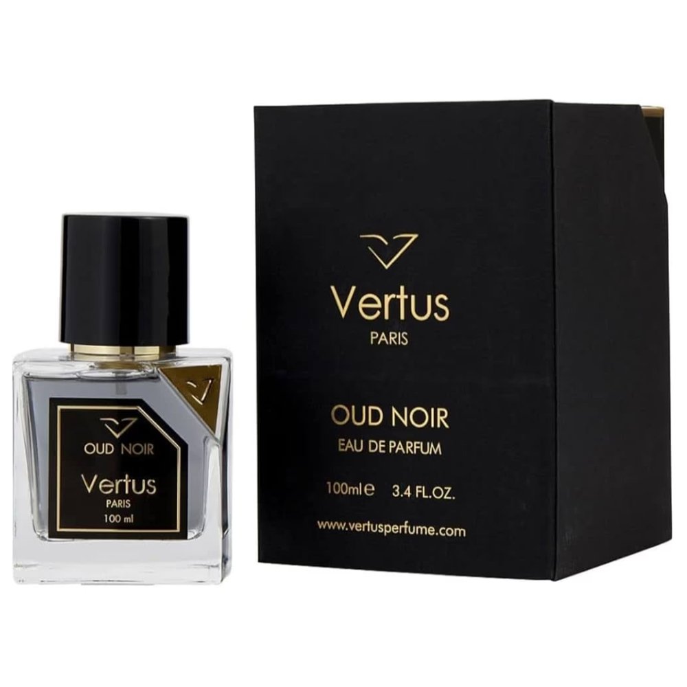 Vertus Oud Noir 3.4 oz/100 ml Eau de Parfum bottle ScentRabbit