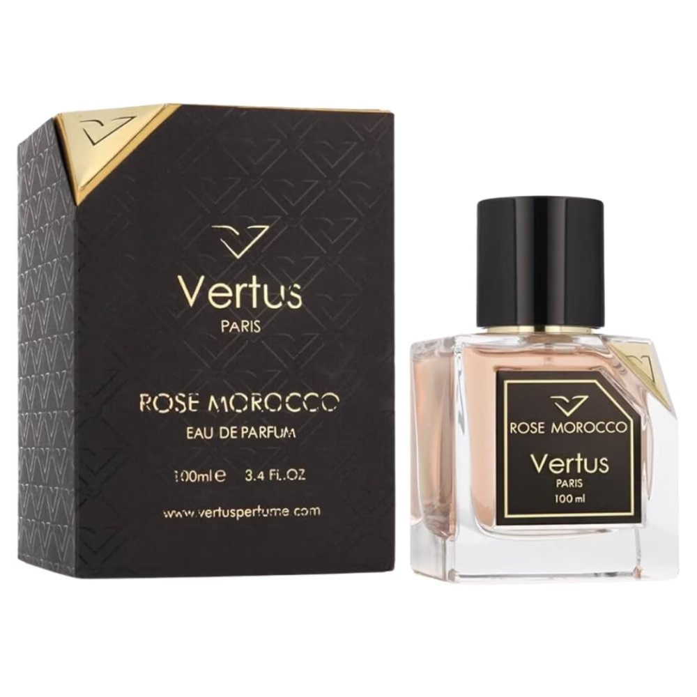Vertus Rose Morroco 3.4 oz/100 ml Eau de Parfum bottle ScentRabbit