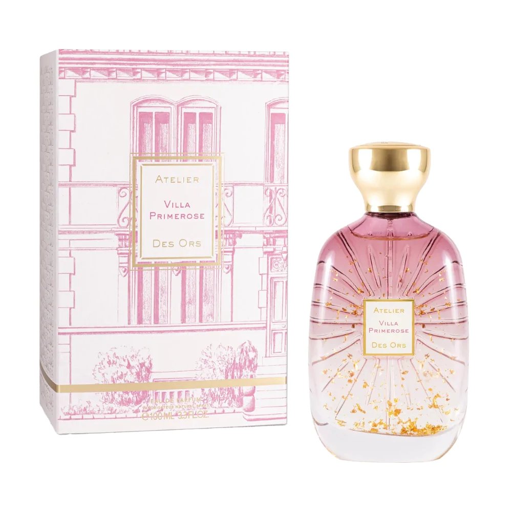 Atelier des Ors Villa PrimeRose 3.3 oz/100 ml Eau de Parfum bottle ScentRabbit