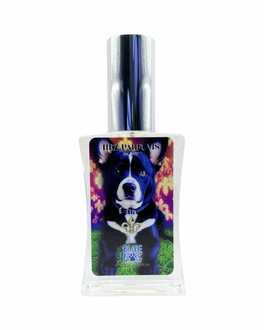 Hez Parfums Blue Dog perfume bottle ScentRabbit