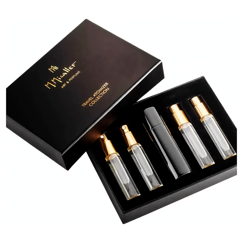 M. Micallef Travel Black Gift Set