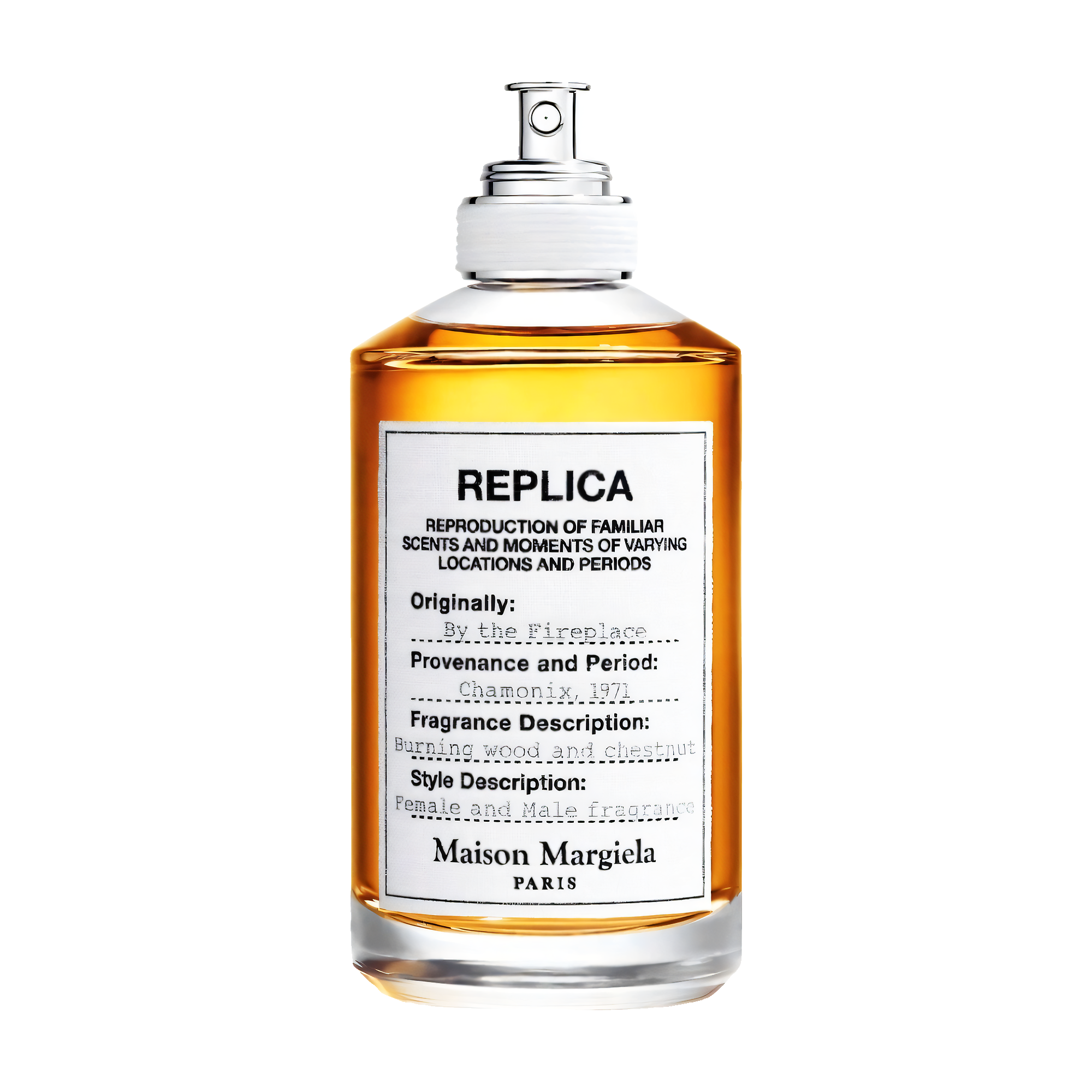 maison martin margiela by the fireplace
