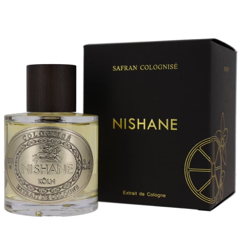 Nishane Safran Colognise 3.4 oz/100 ml Extrait de Parfum bottle ScentRabbit