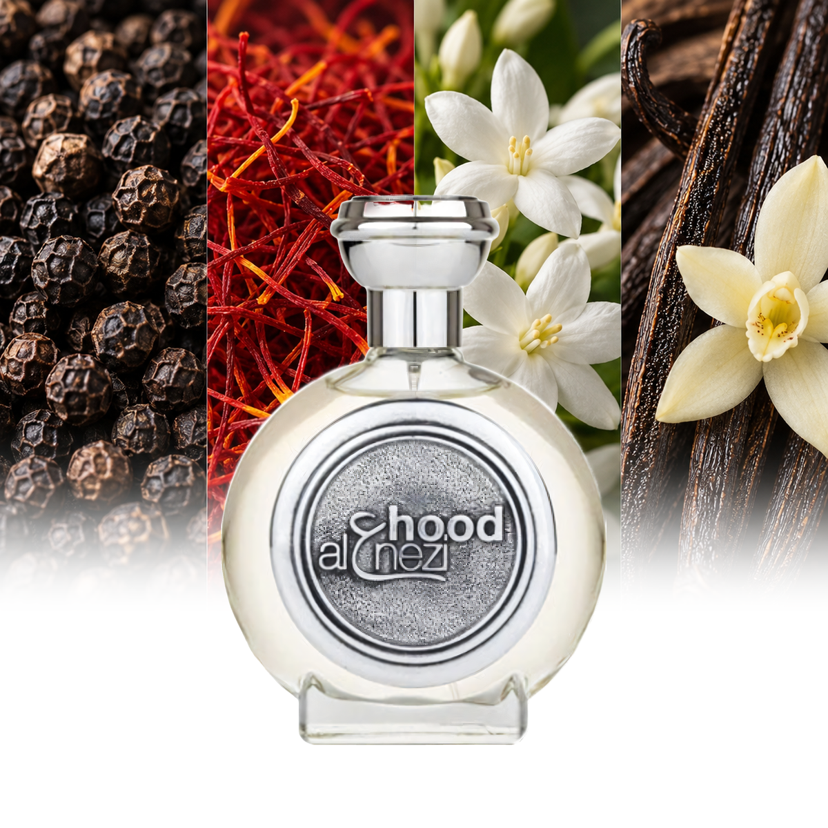 Boadicea The Victorious Bravery fragrance notes: Black Pepper, Saffron, Jasmine, Vanilla | ScentRabbit