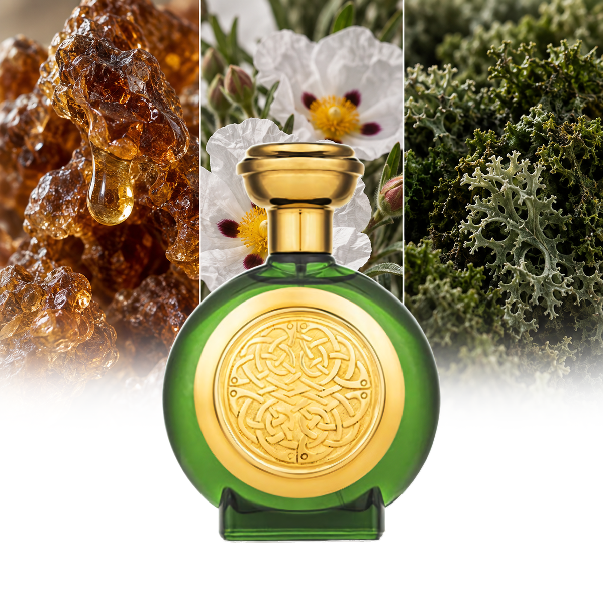 Boadicea The Victorious Complex 2020 fragrance notes: Labdanum resin, Cistus flowers, Oakmoss | ScentRabbit